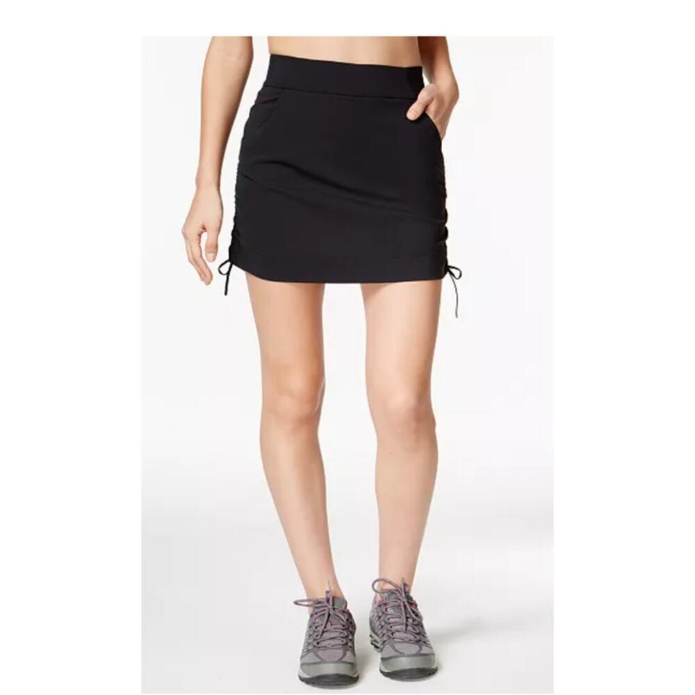Columbia Skirt Anytime Casual Skort Black Medium Omni Shield